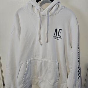 American Eagle Outfitters White Hoodie for Men